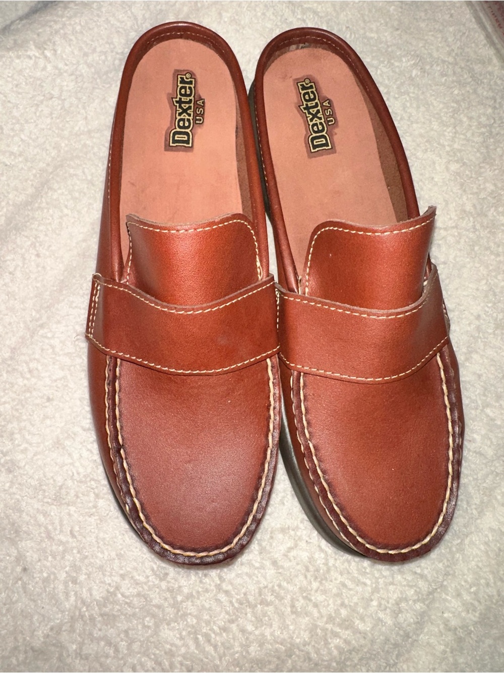Dexter Women’s Brown Leather Penny Loafers